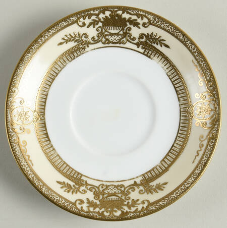 Fleurgold Saucer for Footed Cup