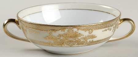 Fleurgold Flat Cream Soup Bowl