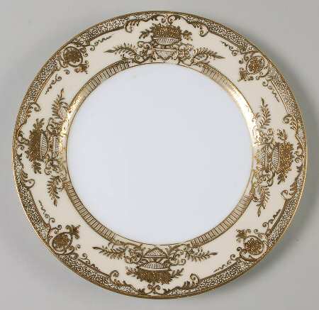 Fleurgold Luncheon Plate