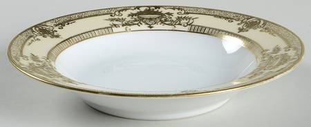 Fleurgold Rim Soup Bowl