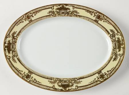 Fleurgold 10" Oval Serving Platter