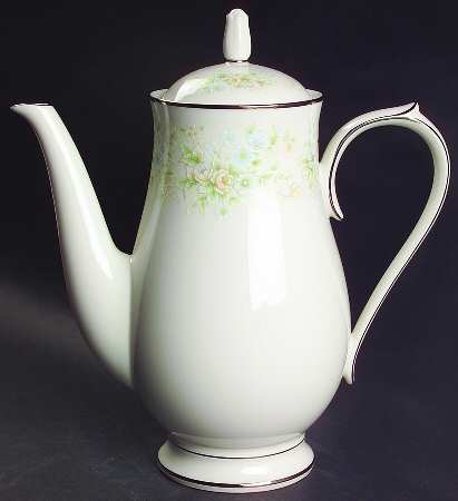 Flower Maid Coffee Pot & Lid
