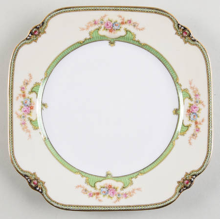 Floreal Square Luncheon Plate