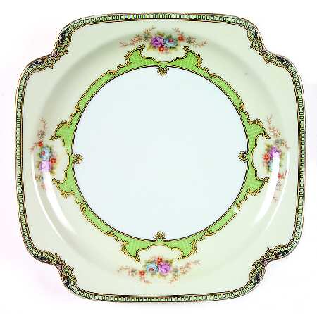 Floreal Square Salad Plate