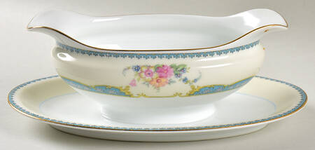 Flodena Gravy Boat with Attached Underplate
