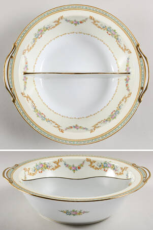 Flomar Round Divided Vegetable Bowl