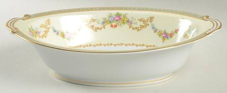 Flomar 10" Oval Vegetable Bowl