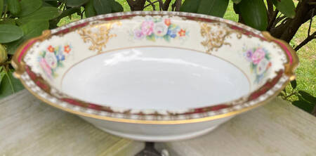 Floragold 9" Oval Vegetable Bowl