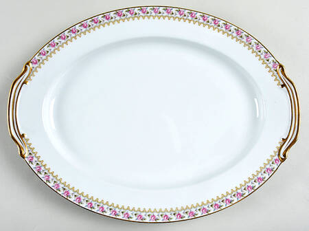 Floralee 13" Oval Serving Platter