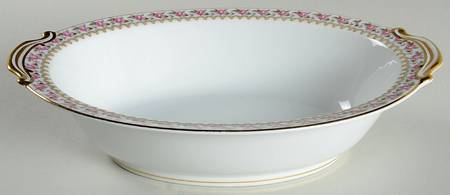 Floralee 10" Oval Vegetable Bowl