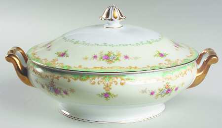 Floralia Round Covered Vegetable