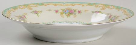Floralia Rim Soup Bowl