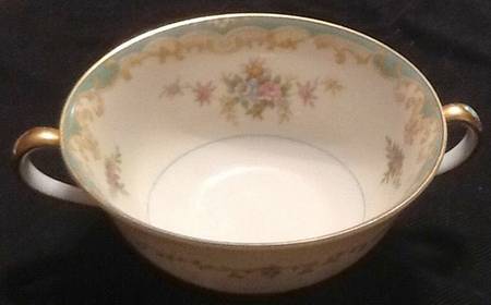 Floralia Flat Cream Soup Bowl