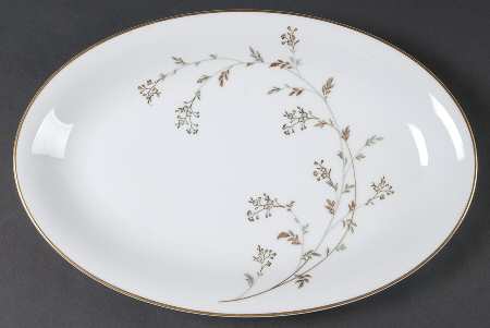Florence (Coupe) 13" Oval Serving Platter