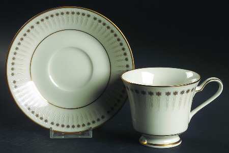 Florence Footed Cup & Saucer Set