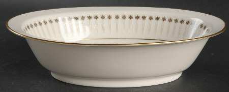 Florence 10" Oval Vegetable Bowl