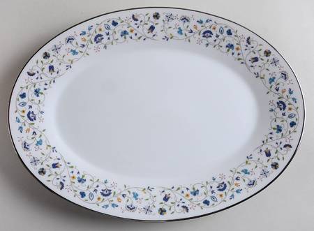 Floris 12" Oval Serving Platter