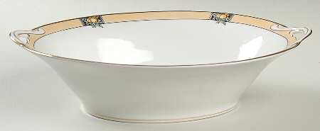 Florida 10" Oval Vegetable Bowl