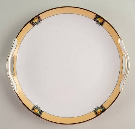 Florida Handled Cake Plate