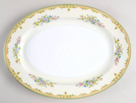 Florimont 16" Oval Serving Platter