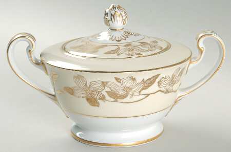 Floris Sugar Bowl & Lid