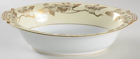 Floris 10" Oval Vegetable Bowl