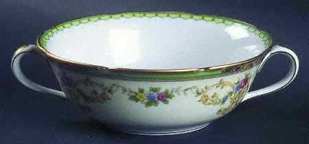 Florola Flat Cream Soup Bowl