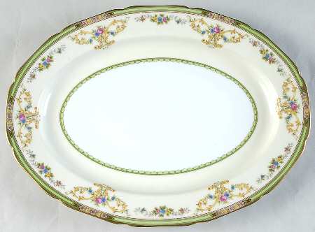 Florola 13" Oval Serving Platter