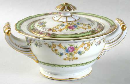 Florola Sugar Bowl & Lid