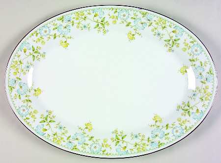 Flourish 16" Oval Serving Platter