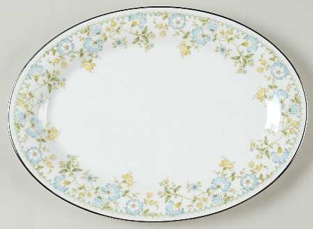 Flourish 12" Oval Serving Platter
