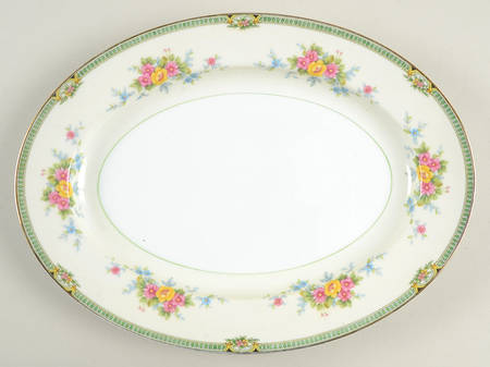 Floweree 11" Oval Serving Platter