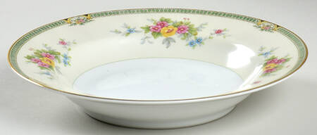 Floweree Rim Soup Bowl