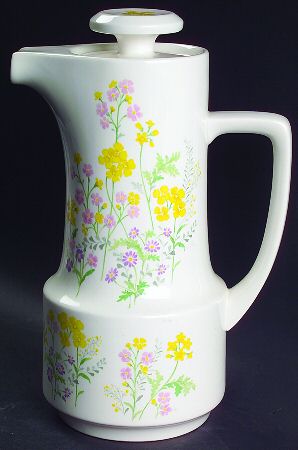 Flower Power Coffee Pot & Lid