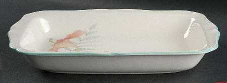 Floral Song 14" Rectangular Baker