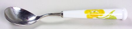 Flower Time Place/Oval Soup Spoon