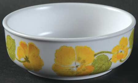 Flower Time Fruit/Dessert (Sauce) Bowl