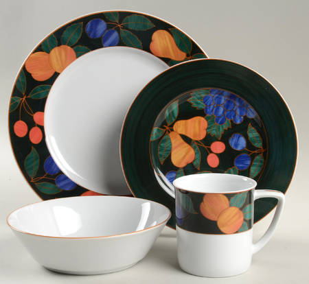 Forest Bounty 4 Piece Place Setting