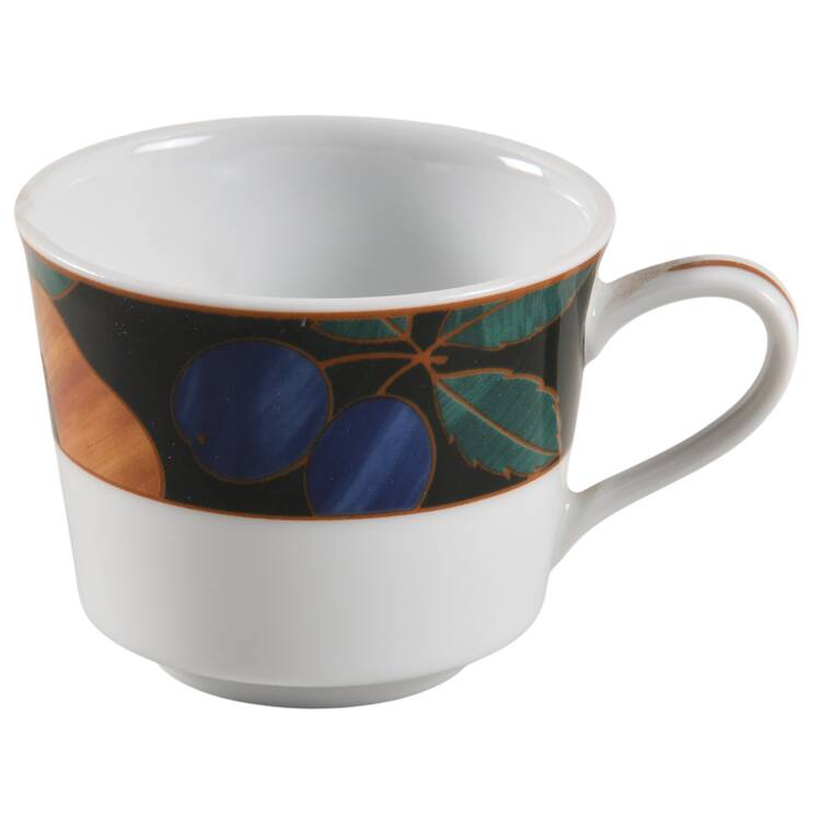Forest Bounty Flat Demitasse Cup