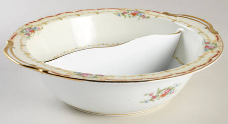 Fondale Round Divided Vegetable Bowl