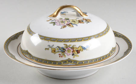 Fontaine Round Covered Butter