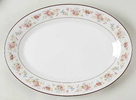 Forever 14" Oval Serving Platter