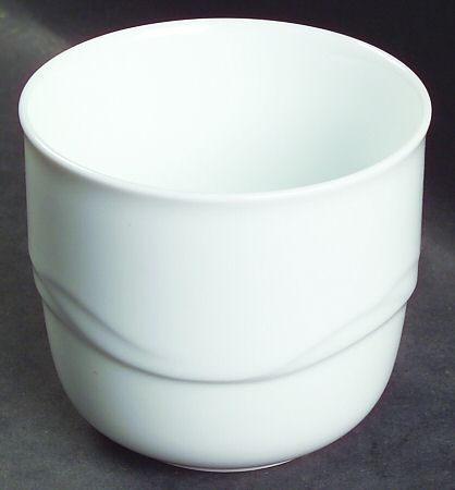Foam White Open Sugar Bowl