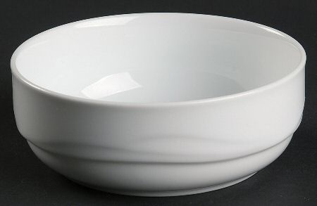 Foam White Coupe Cereal Bowl by Noritake
