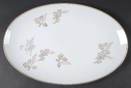 Francine 16" Oval Serving Platter