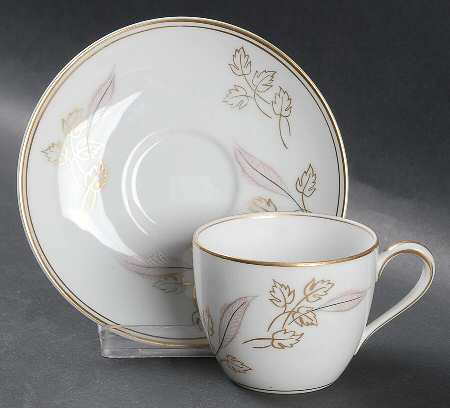 Francine Flat Demitasse Cup & Saucer Set