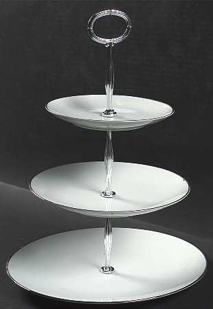 Fremont 13 7/8"-14 1/4" 3-Tiered Serving Tray(DP,SP,BB) HC