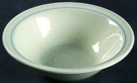 Frost Flower Rim Cereal Bowl