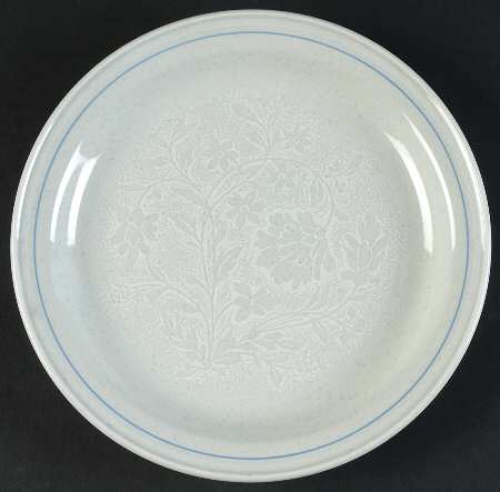 Frost Flower Salad Plate
