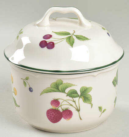 Fruit Parfait Sugar Bowl & Lid by Noritake